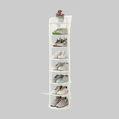 Metal Vertical Shoe Storage Organizer for Entryway & Closet