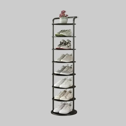 Metal Vertical Shoe Storage Organizer for Entryway & Closet