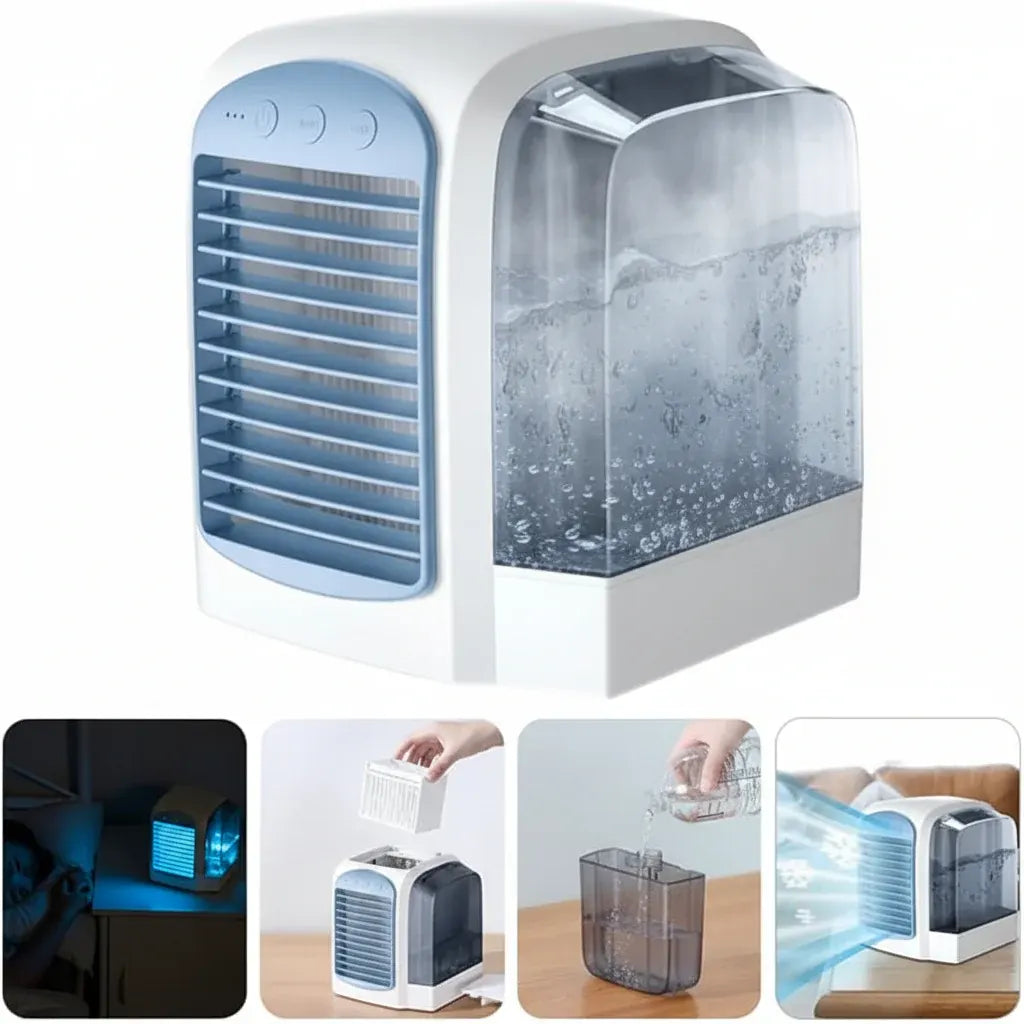 Mini Oscillating Portable Fan Air Cooler