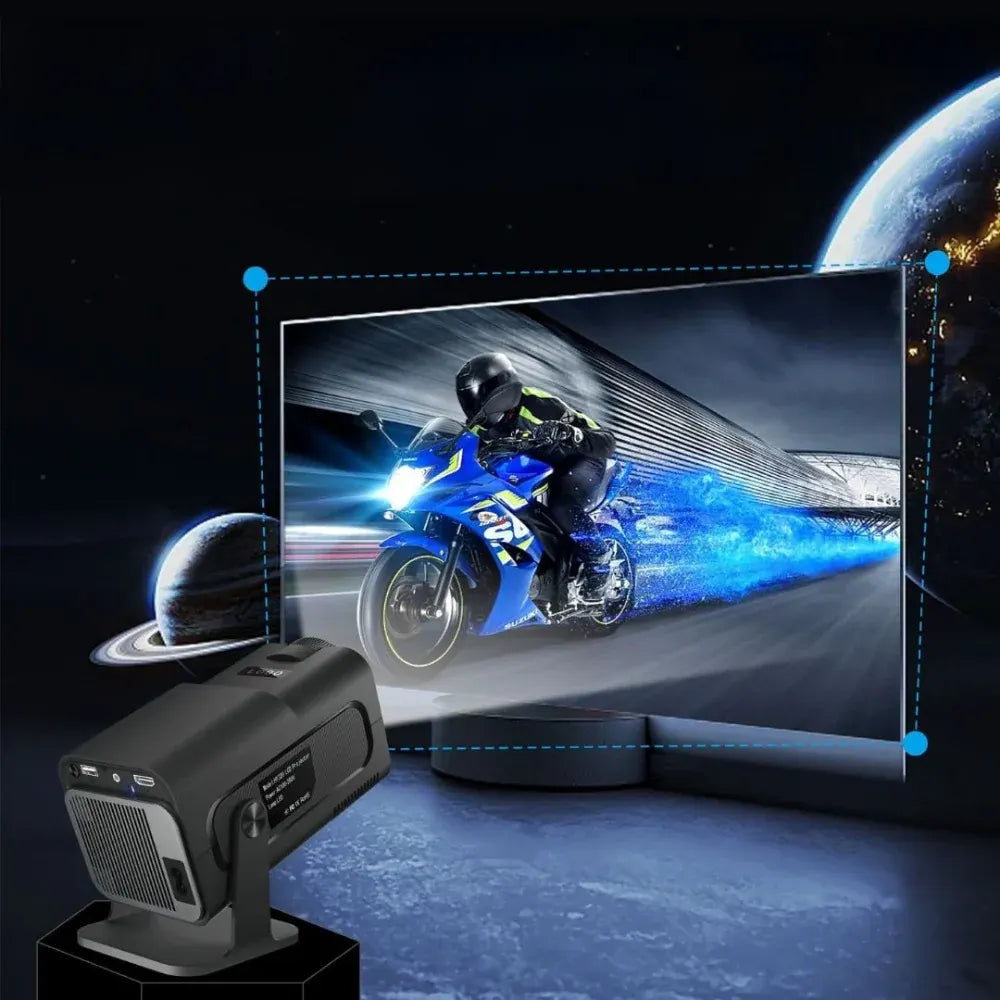 Mini Portable WiFi Projector for Smart Movie Streaming