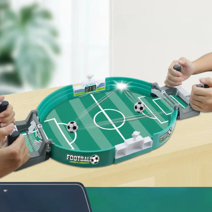 Mini Tabletop Foosball Arcade Set - Compact Table Soccer Game