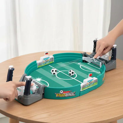 Mini Tabletop Foosball Arcade Set - Compact Table Soccer Game