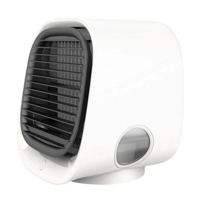 Mini USB Desk Fan with Air Cooling and Humidifier Function for Room