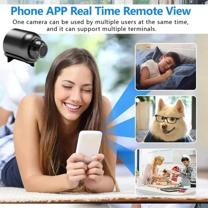 Mini WiFi HD Indoor Smart Home Surveillance Camera