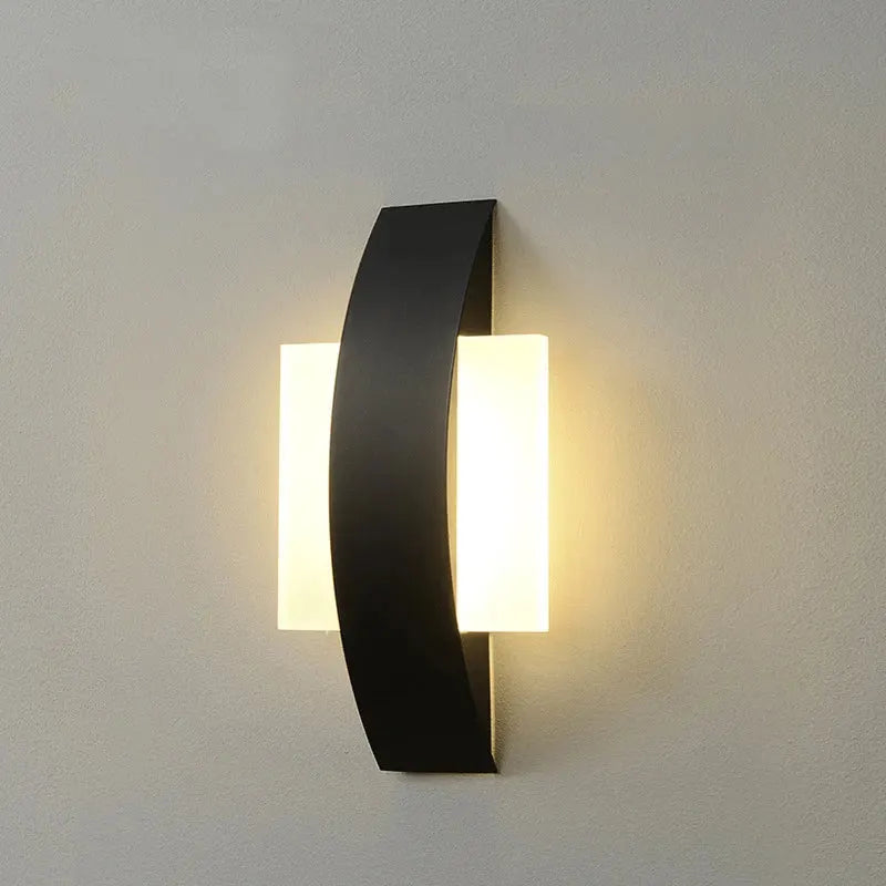 Minimalist Acrylic Wall-Mounted Ambient Light Fixture