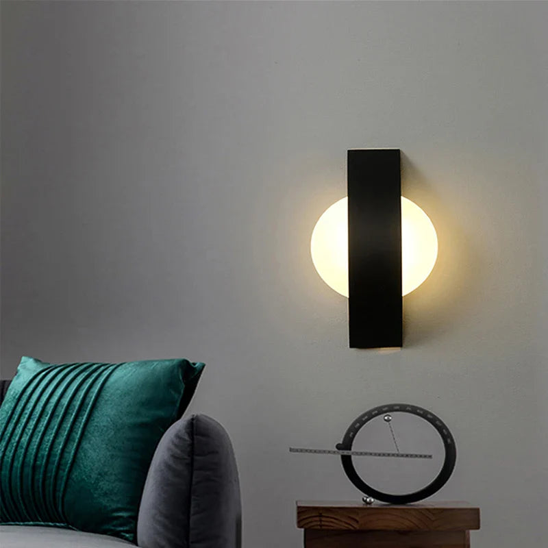 Minimalist Acrylic Wall-Mounted Ambient Light Fixture