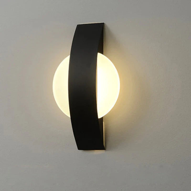 Minimalist Acrylic Wall-Mounted Ambient Light Fixture