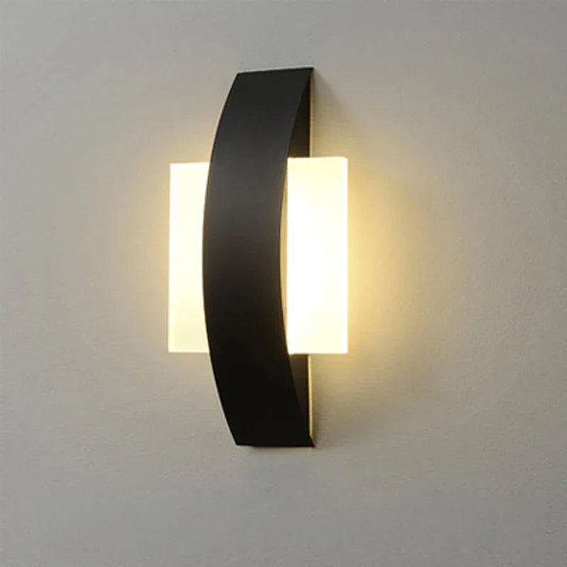 Minimalist Acrylic Wall-Mounted Ambient Light Fixture