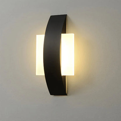 Minimalist Acrylic Wall-Mounted Ambient Light Fixture
