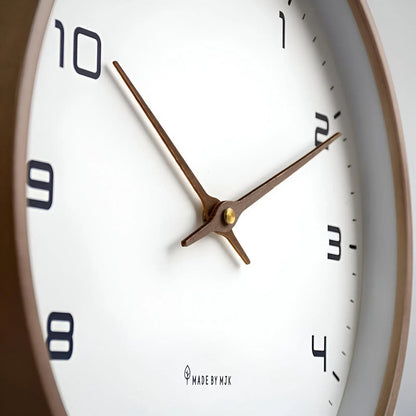 Minimalist Wooden Frame Nordic Wall Clock