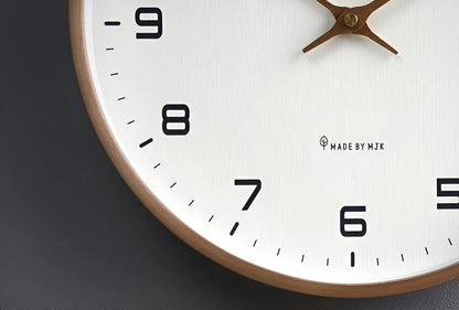 Minimalist Wooden Frame Nordic Wall Clock