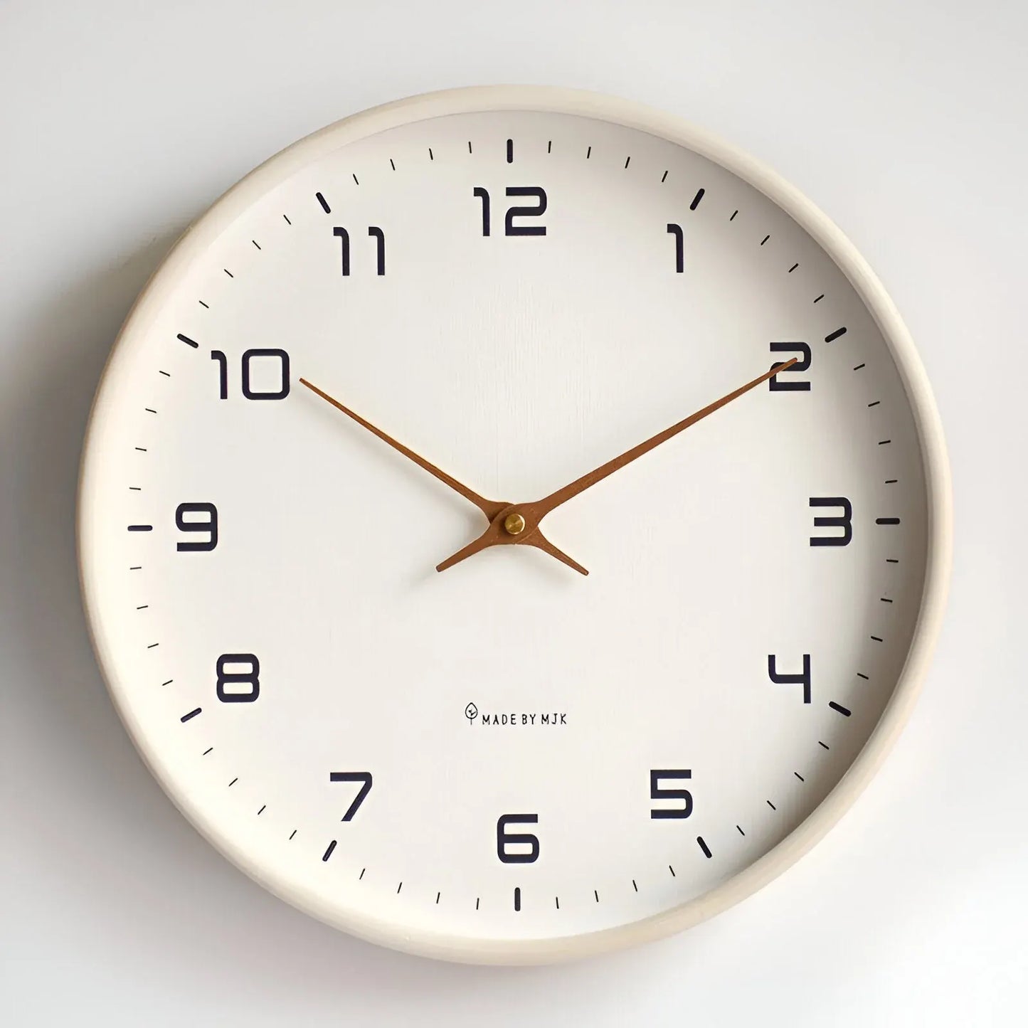Minimalist Wooden Frame Nordic Wall Clock