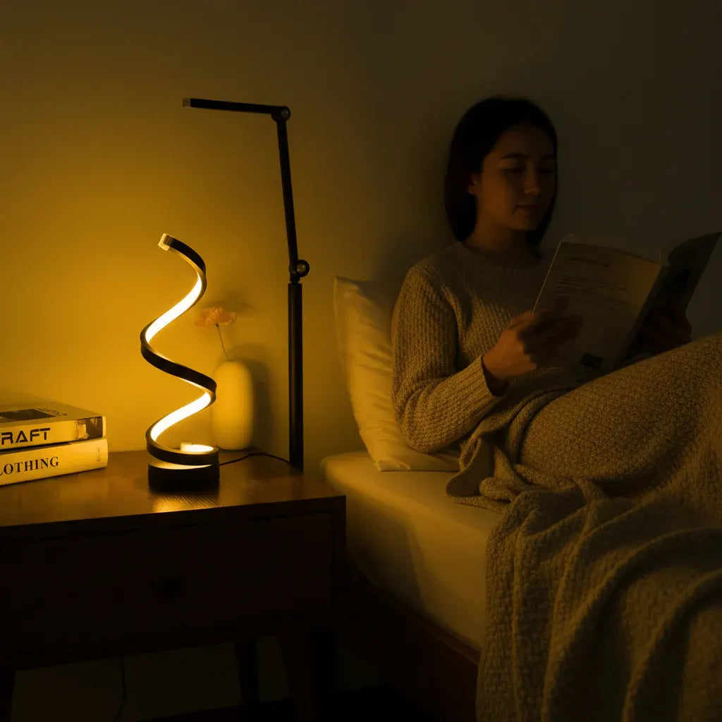 Modern Adjustable LED Clamp Desk Lamp
