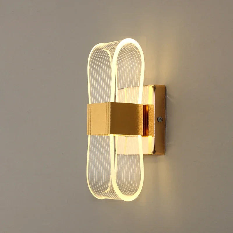 Modern Aluminum LED Wall Sconce – Nordic-Style Decorative Light Fixture