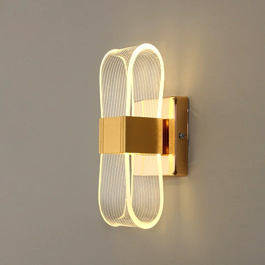 Modern Aluminum LED Wall Sconce – Nordic-Style Decorative Light Fixture