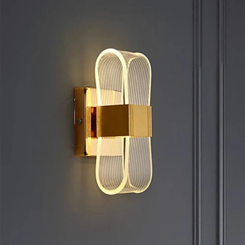 Modern Aluminum LED Wall Sconce – Nordic-Style Decorative Light Fixture