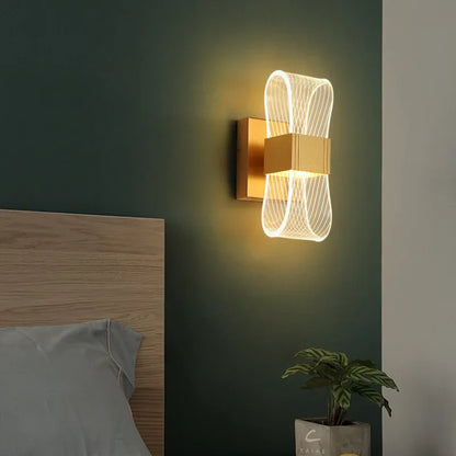 Modern Aluminum LED Wall Sconce – Nordic-Style Decorative Light Fixture