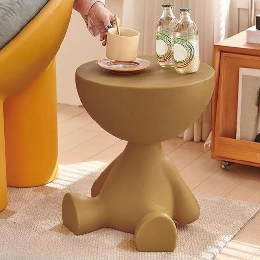 Modern Creative Cartoon Bear Coffee & Side Table