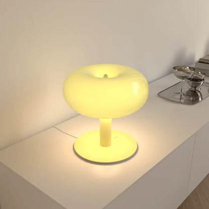 Modern Crystal Glass Base LED Touch Dimmable Table Lamp