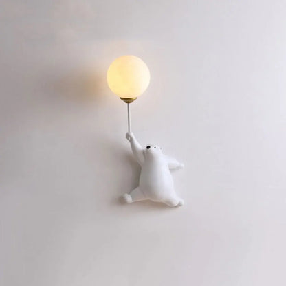 Modern Cute Bear Design Wall Sconce Home Accent Lighting
