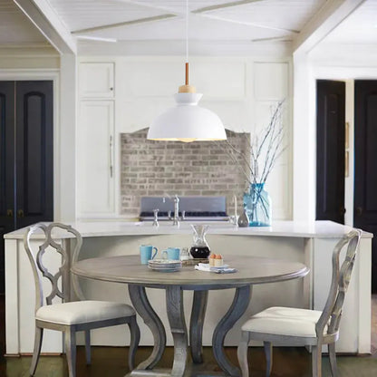 Modern Dome Pendant Light | Scandinavian Metal Hanging Ceiling Lamp