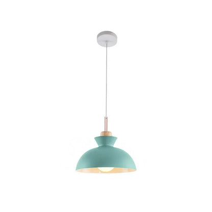 Modern Dome Pendant Light | Scandinavian Metal Hanging Ceiling Lamp