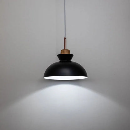 Modern Dome Pendant Light | Scandinavian Metal Hanging Ceiling Lamp