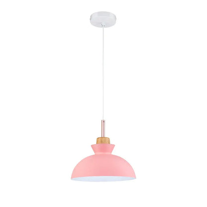 Modern Dome Pendant Light | Scandinavian Metal Hanging Ceiling Lamp