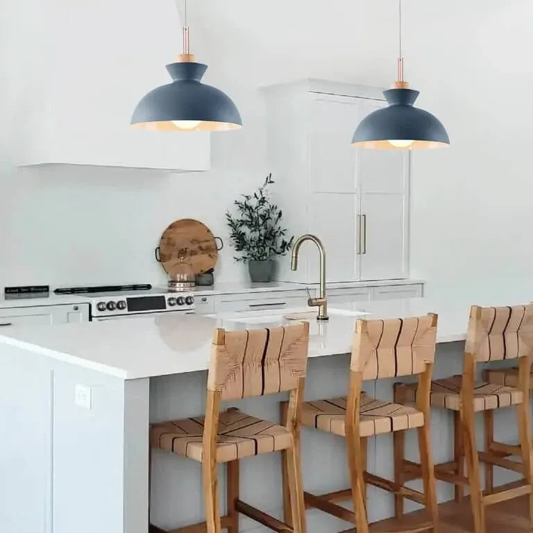 Modern Dome Pendant Light | Scandinavian Metal Hanging Ceiling Lamp
