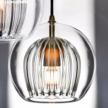 Modern Glass Pendant Ceiling Fixture | Elegant Ambient Lighting