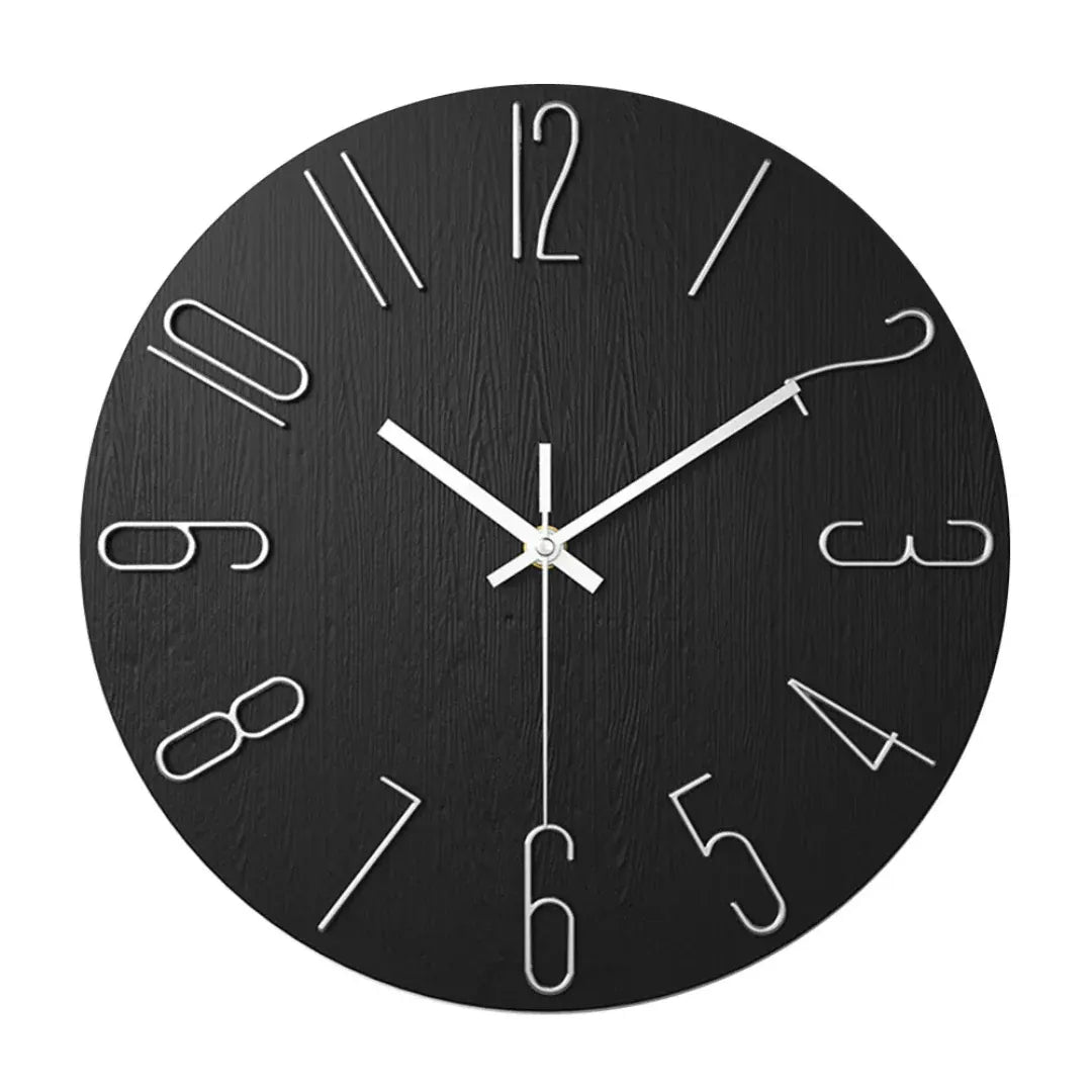 Modern Gold Wall Clock | Sleek Minimalist Design