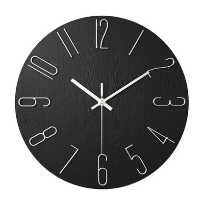 Modern Gold Wall Clock | Sleek Minimalist Design