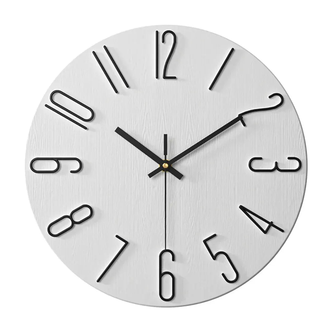 Modern Gold Wall Clock | Sleek Minimalist Design