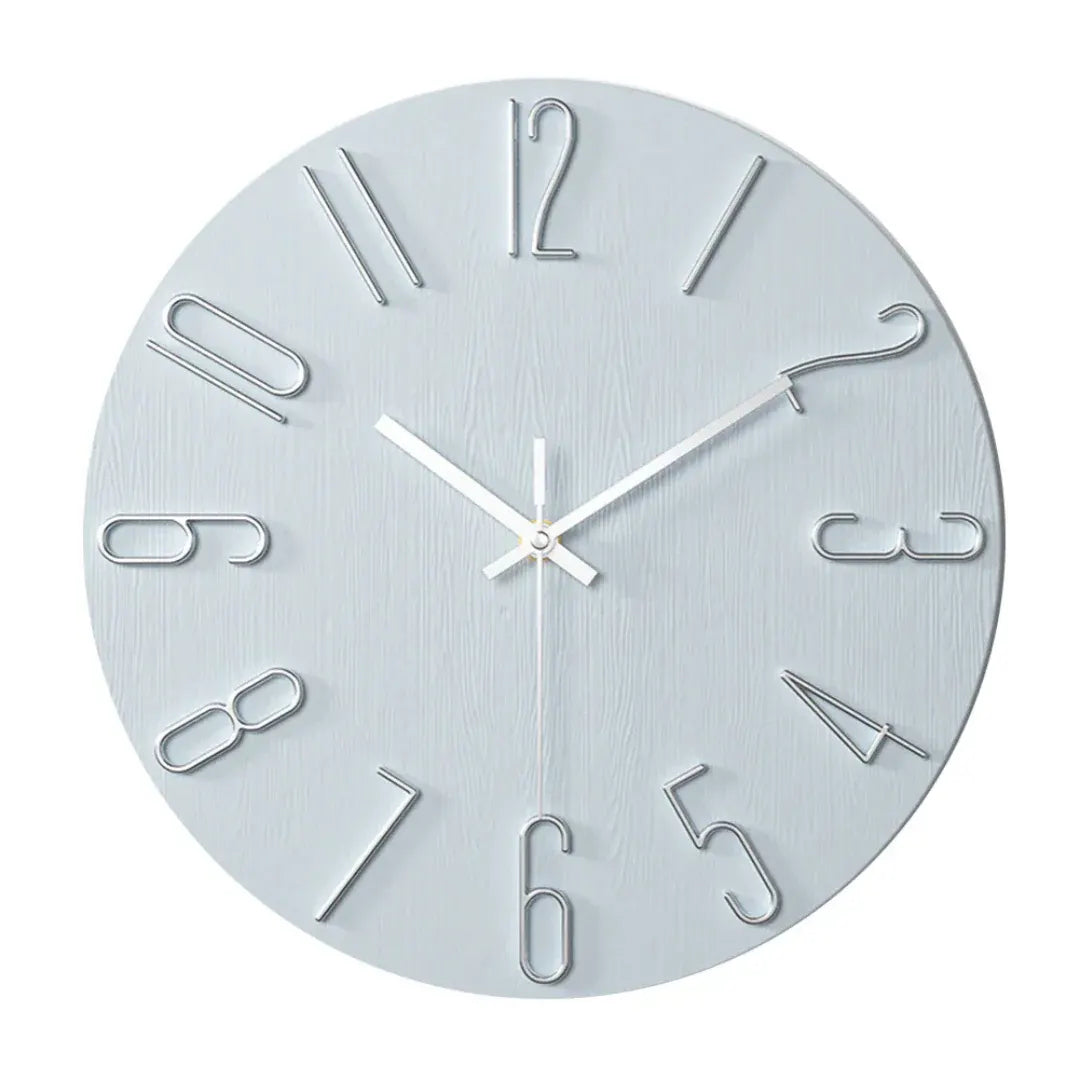 Modern Gold Wall Clock | Sleek Minimalist Design