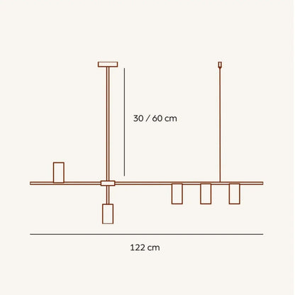 Modern Hanging Ceiling Light Fixture