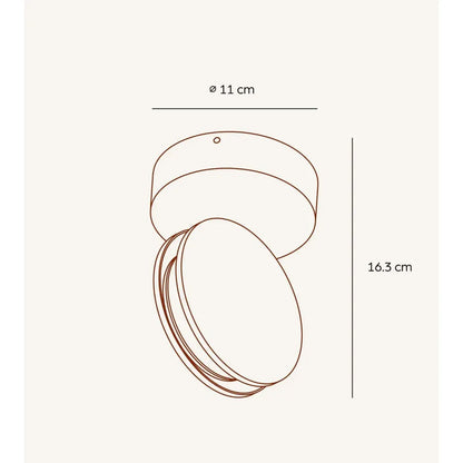 Modern Indoor Ceiling Spotlight Fixture