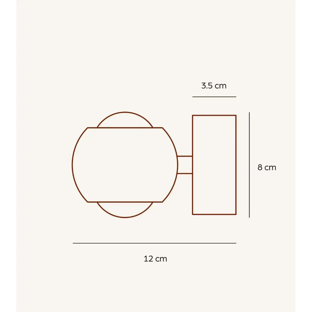 Modern Indoor LED Wall Sconce Accent Light Fixture