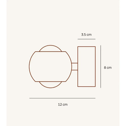 Modern Indoor LED Wall Sconce Accent Light Fixture