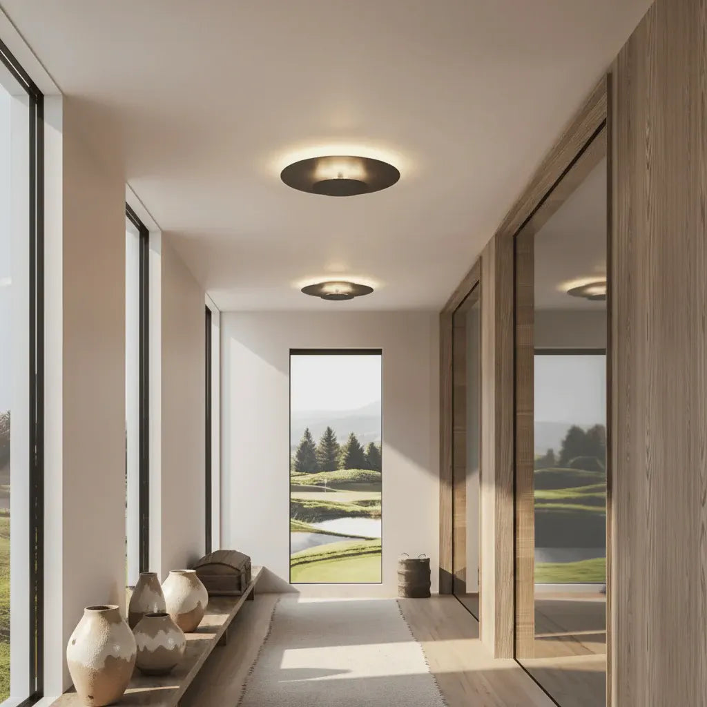 Modern LED Flush Mount Ceiling Light Fixture