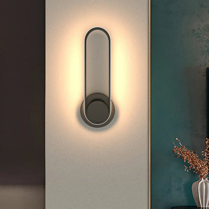 Modern LED Wall Sconce | 330° Rotating Aluminum Light Fixture