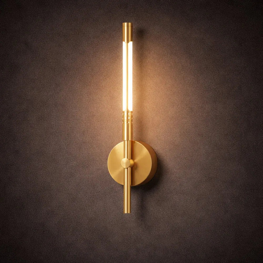 Modern LED Wall Sconce Metal Acrylic Indoor Light Fixture