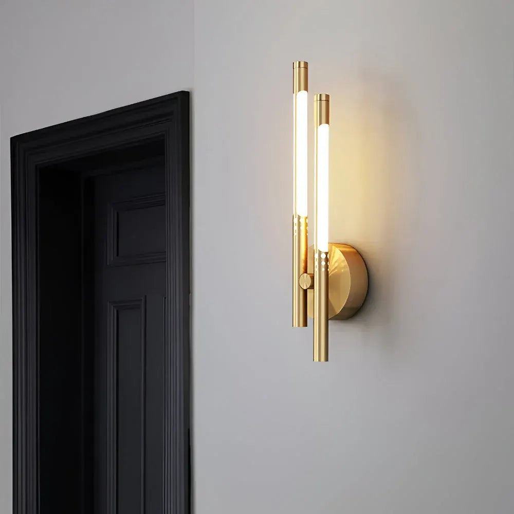 Modern LED Wall Sconce Metal Acrylic Indoor Light Fixture