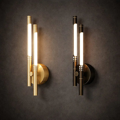 Modern LED Wall Sconce Metal Acrylic Indoor Light Fixture