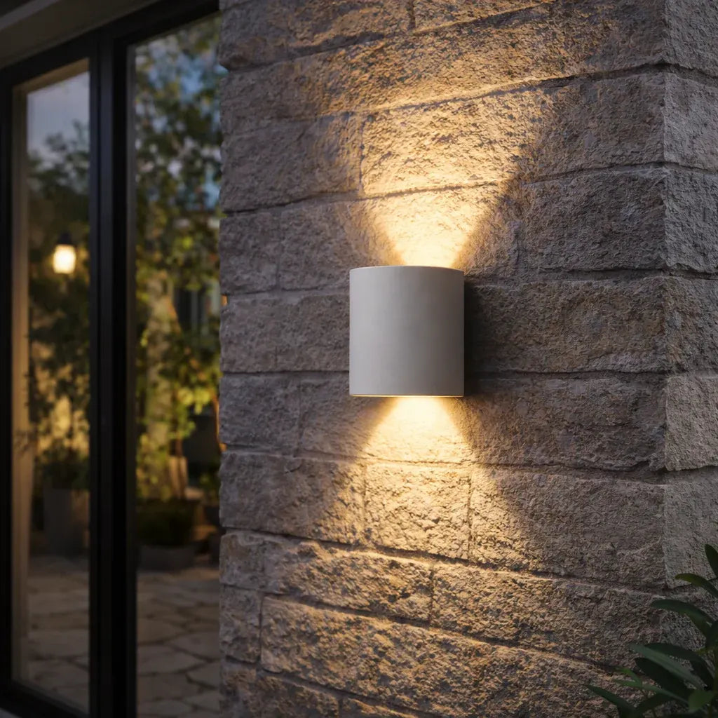 Modern LED Wall Sconce Minimalist Up-Down Glow Indoor Outdoor Fixture