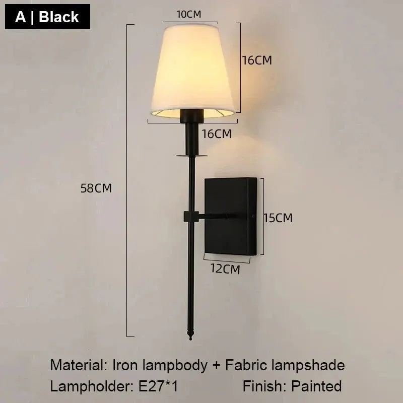 Modern LED Wall Sconce with Nordic Design for Bedroom & Living Room Lighting