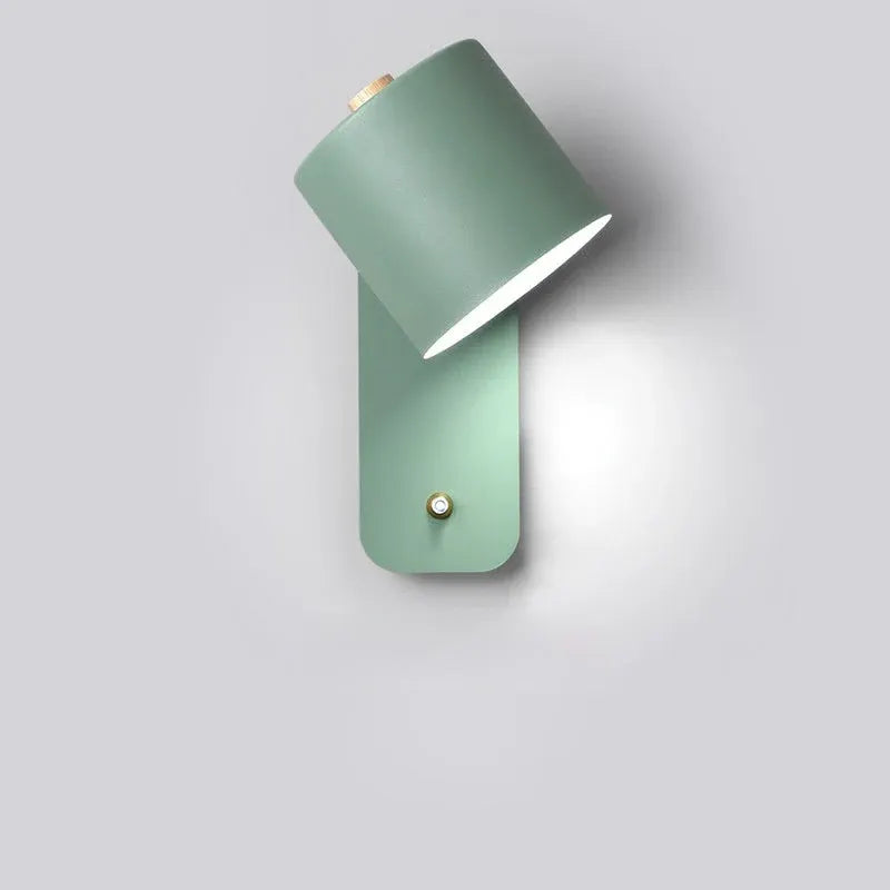 Modern LED Wall Sconce with Switch – Indoor Lighting Fixture