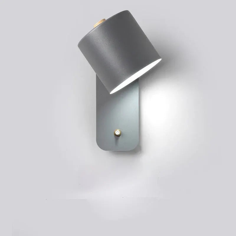 Modern LED Wall Sconce with Switch – Indoor Lighting Fixture