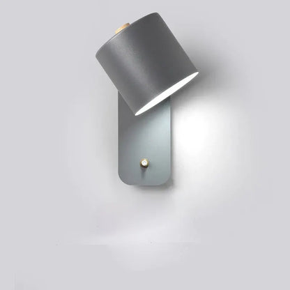 Modern LED Wall Sconce with Switch – Indoor Lighting Fixture