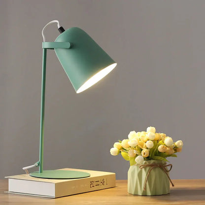 Modern Metal LED Desk Lamp | Minimalist Study & Reading Light