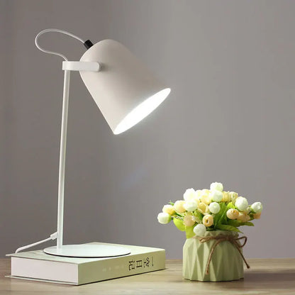 Modern Metal LED Desk Lamp | Minimalist Study & Reading Light